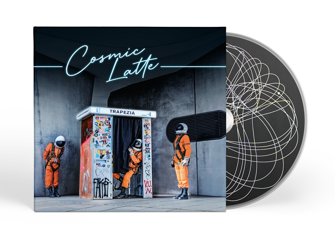 Debut album "Trapezia" by German Fusion Jazz Trio Cosmic Latte on CD